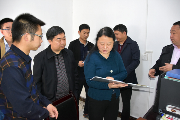 市委常委、纪委书记郭智敏到江口调研