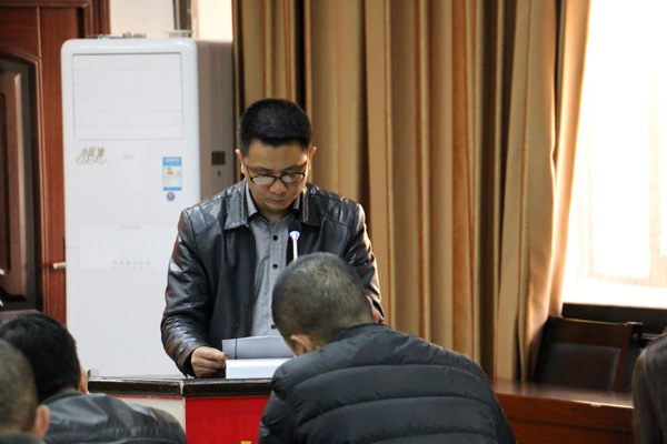 江口县纪委派驻县直部门纪检组述职述廉暨民主评议会召开