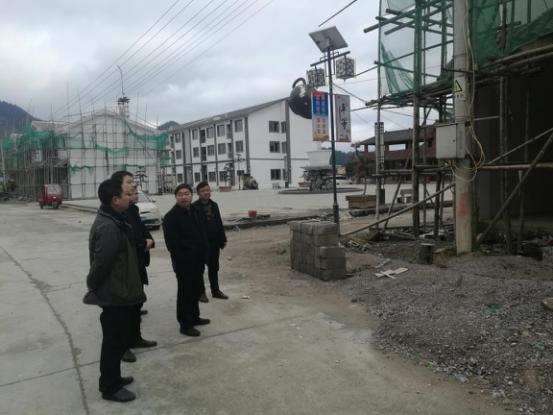杜奎到骆象对脱贫攻坚相关工作进行调研督导