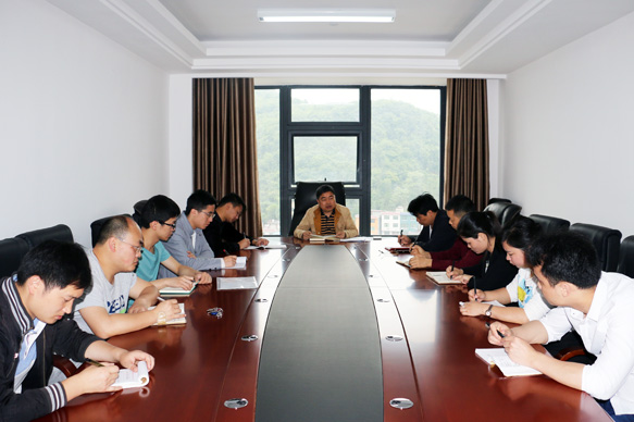 江口学习传达市纪委赴苟坝会址座谈会议精神