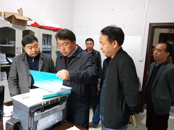 蒋兴勇来我县调研民生监督及脱贫攻坚“春风行动”推进落实情况