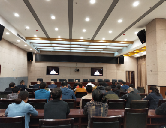 江口收看“新时代大讲堂”第四期巡视巡察业务知识专题讲座
