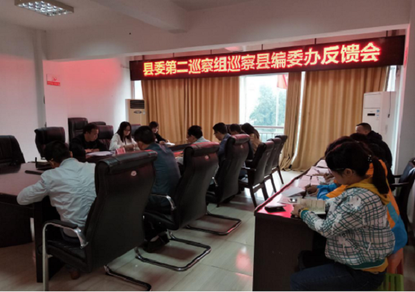 十三届县委第四轮巡察反馈会已全部召开