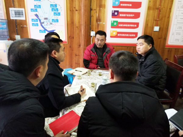 杜奎到云舍景区调研百日专项整治行动工作开展情况