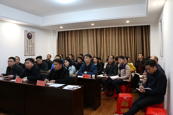 江口县组织收听收看全省第一季度扶贫领域腐败和作风问题专项治理工作推进电视电话会