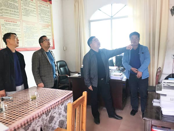 杜奎深入怒溪镇暗访扫黑除恶专项斗争工作