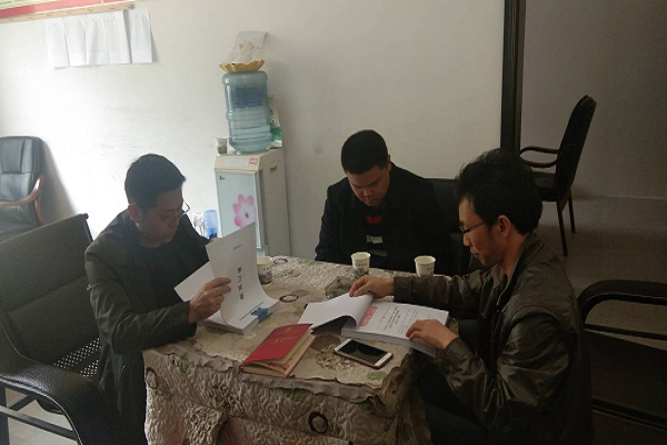 县纪委监察到民和镇督导“扫黑除恶”专项工作情况开展情况