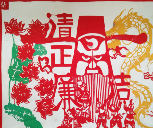 江口教育系统举办廉洁文化书画大赛