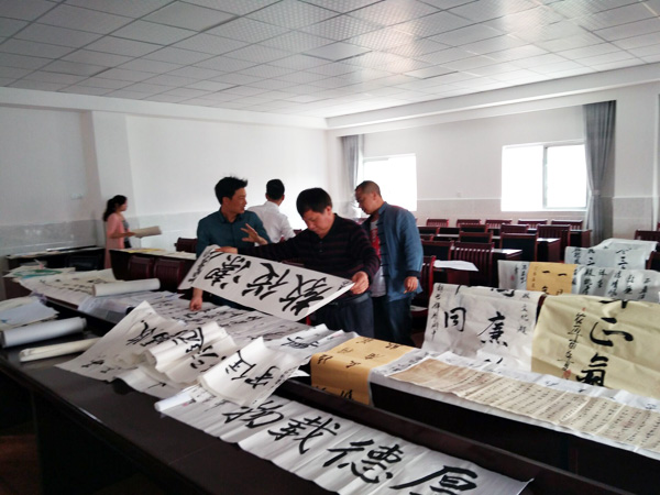 江口教育系统举办廉洁文化书画大赛