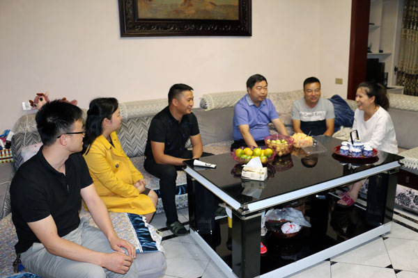 江口县纪委积极开展政治家访活动