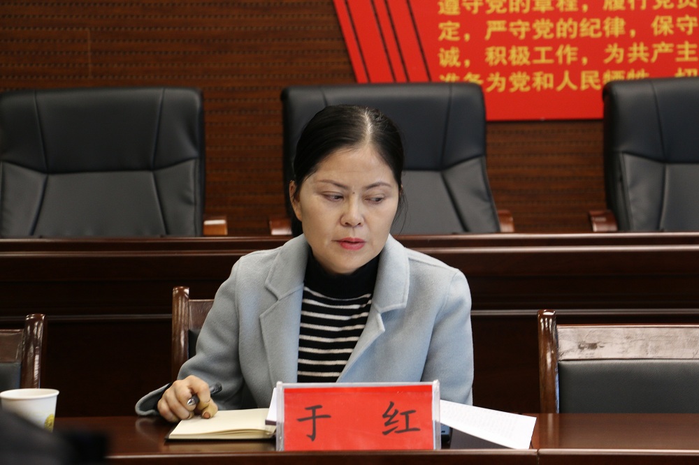 于红在江口督导“不忘初心、牢记使命”主题教育