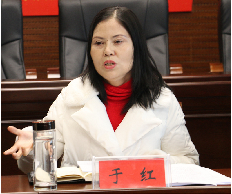 于红到江口县调研督导