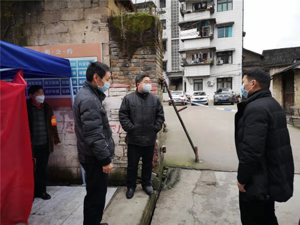 疫情防控阻击战，江口县纪检监察干部在哪里？