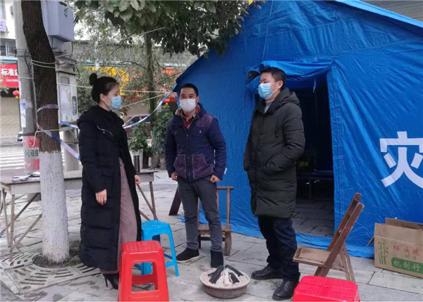 江口：乡镇（街道）纪检监察干部奋战在“疫”线