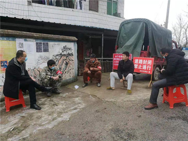 江口：乡镇（街道）纪检监察干部奋战在“疫”线