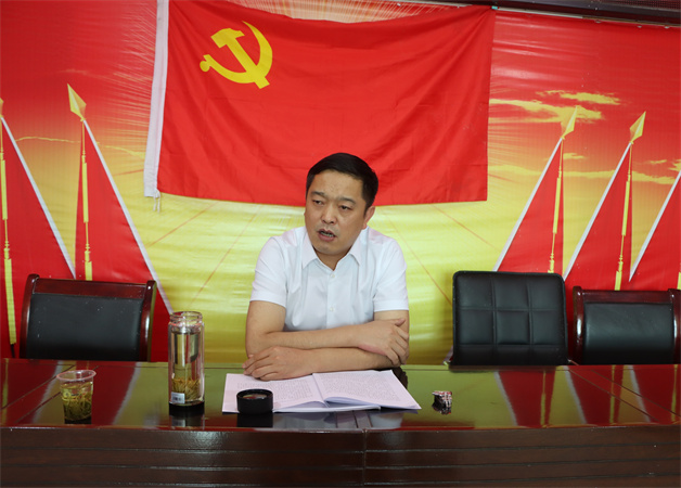 唐永湖到怒溪镇骆象村宣讲习近平总书记“七一”重要讲话精神