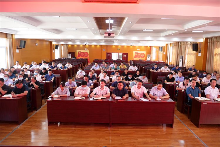 十三届县委第九轮巡察情况通报会召开