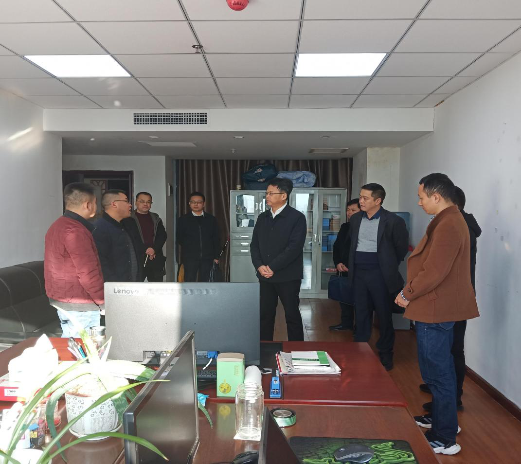 龙之衡一行到江口调研指导巡察工作