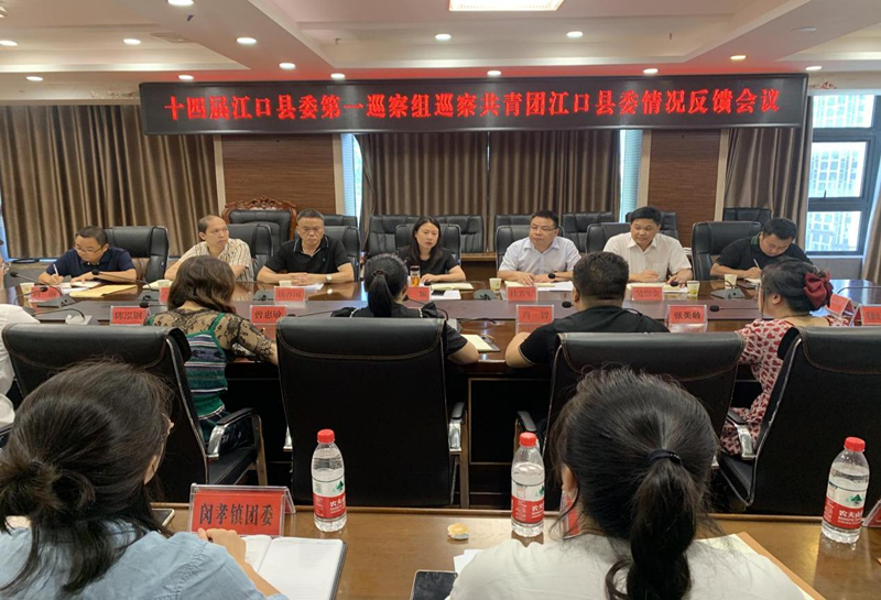 十四届县委第一轮巡察第一巡察组向共青团江口县委反馈巡察情况
