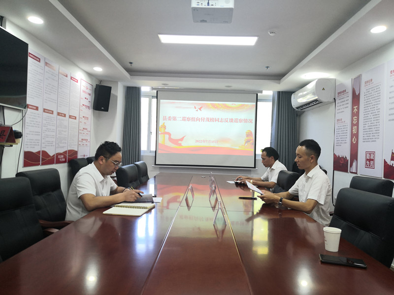 十四届县委第一轮巡察第二巡察组向县投资促进局党组反馈巡察情况