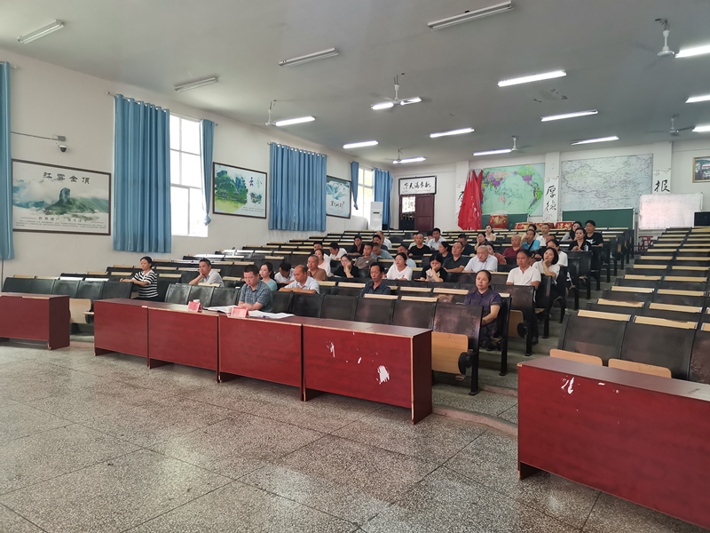 十四届中共江口县委第四轮巡察第二巡察组向县中等职业学校反馈巡察情况